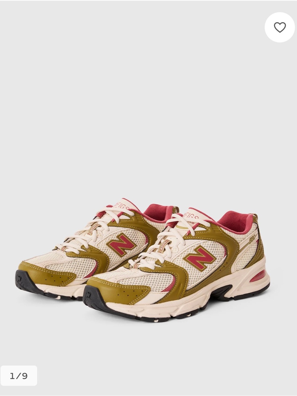 FIGS| New Balance 530 in Martini Olive